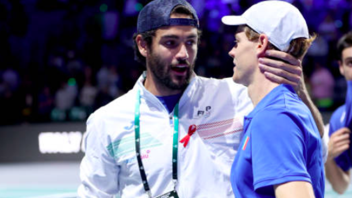 Matteo Berrettini y Jannik Sinner se enfrentarán en Wimbledon.