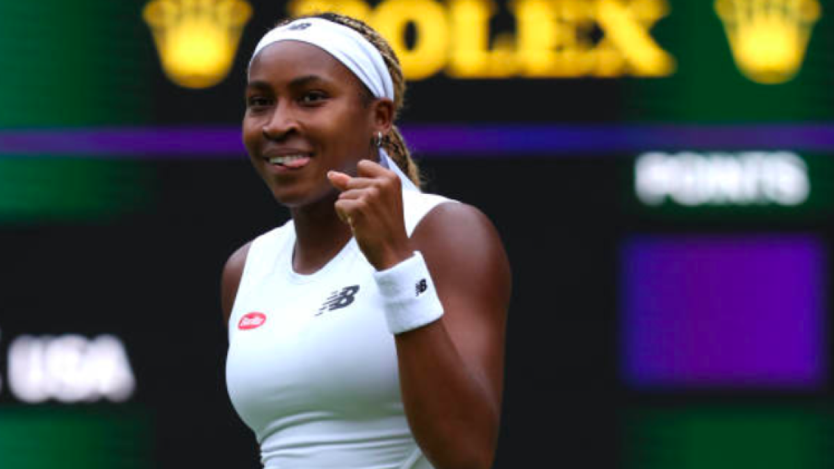 Coco Gauff, a segunda semana de Wimbledon sin perder sets