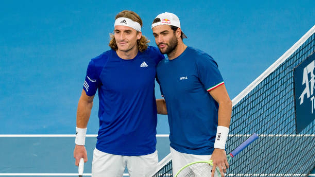 Cuadro ATP Gstaad 2024, con Tsitsipas y Berrettini. Foto: gettyimages