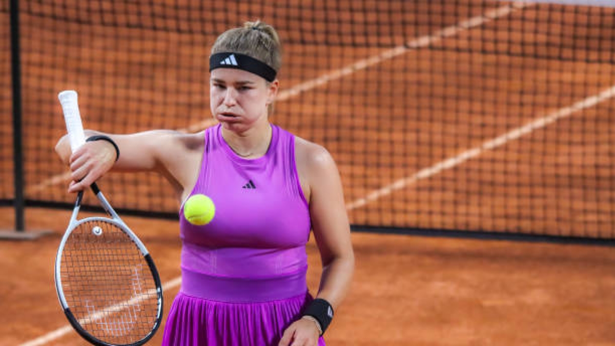 Karolina Muchova, semifinalista en Palermo. Foto: gettyimages