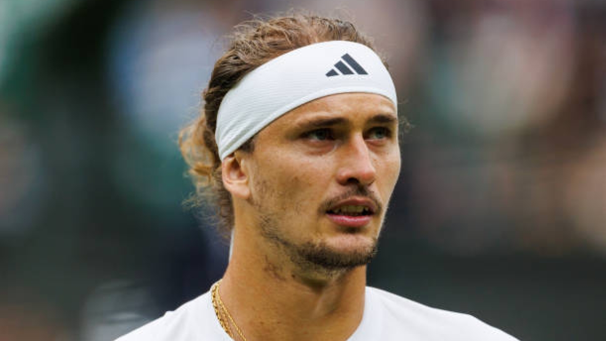 Alexander Zverev, problemas de rodilla. Foto: gettyimages