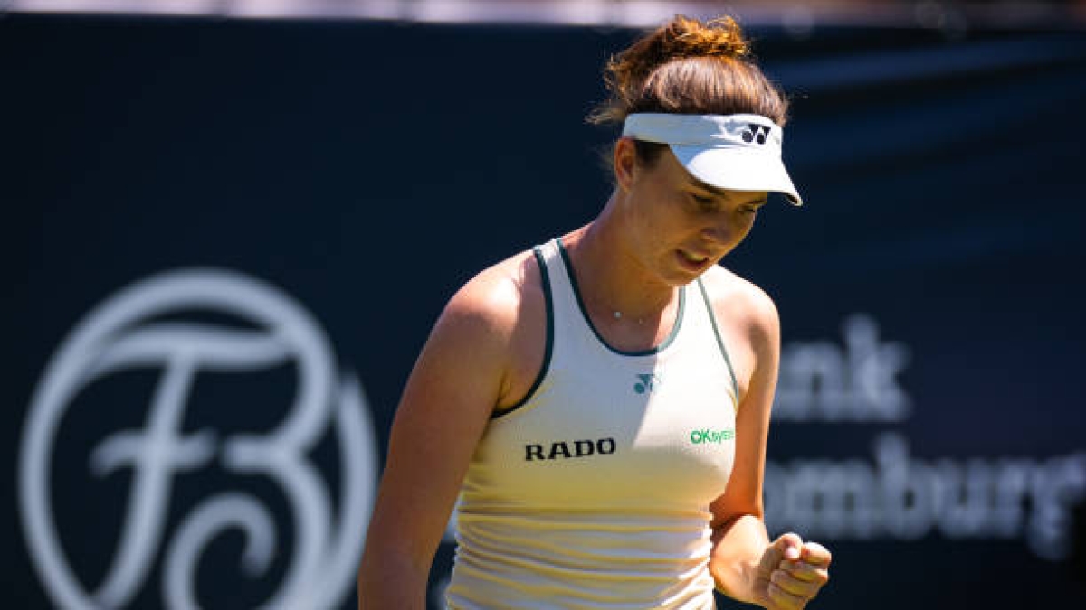 Linda Noskova, cuadro WTA Praga. Foto: gettyimages
