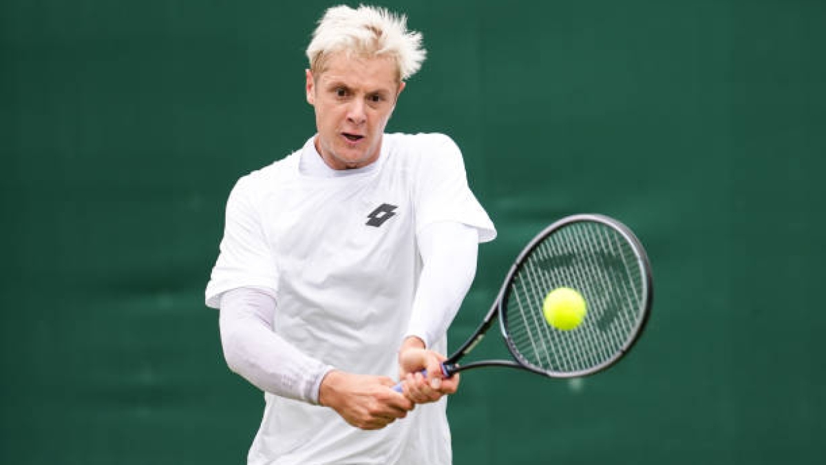 Maxime Janvier en Wimbledon 2024. Foto: Getty