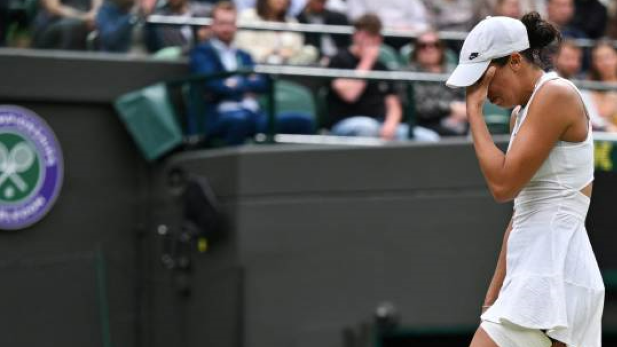 Madison Keys en Wimbledon 2024. Foto: getty