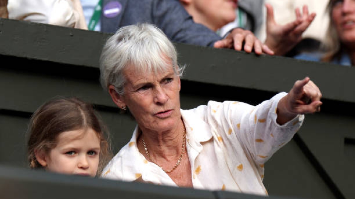 Judy Murray, en Wimbledon 2024. Foto. gettyimages