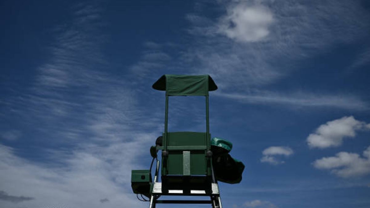 Silla del árbitro. Foto: Getty