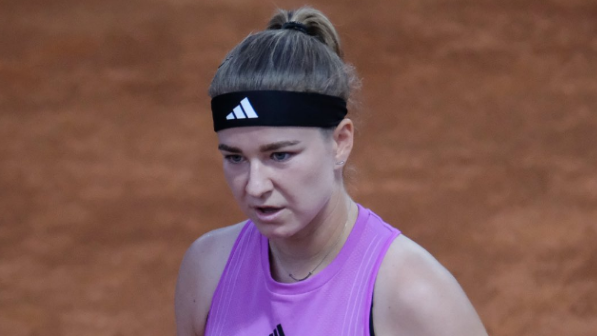 Karolina Muchova en el WTA de Palermo 2024. Foto: getty