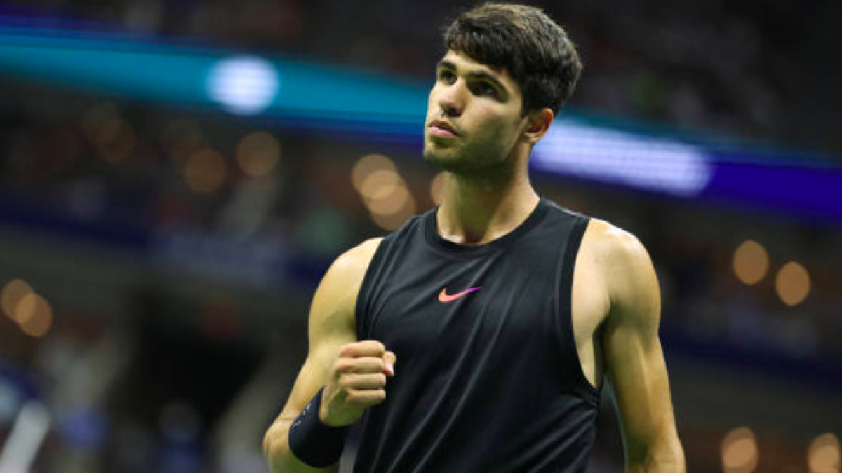 Carlos Alcaraz suma ya 60 victorias en Grand Slam. Fuente: Getty