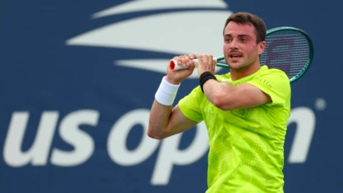 Pedro Martínez debuta con victoria en el US Open 2024. Fuente: Getty