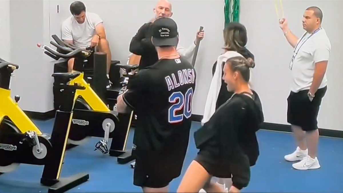 Aryna Sabalenka in the dressing room at the US Open 2024. Photo: Getty
