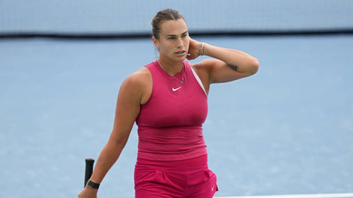 Aryna Sabalenka, inspirada en Cincinnati. Foto: gettyimages