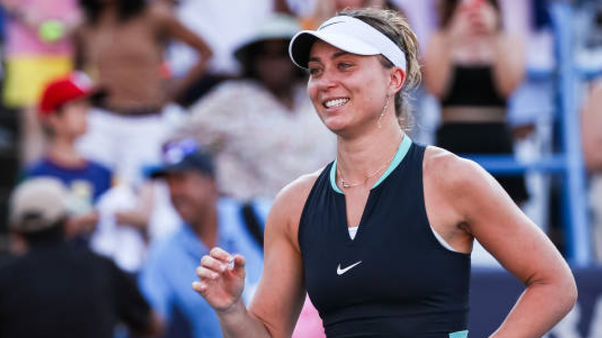 Paula Badosa en el WTA de Washington 2024. Foto: getty