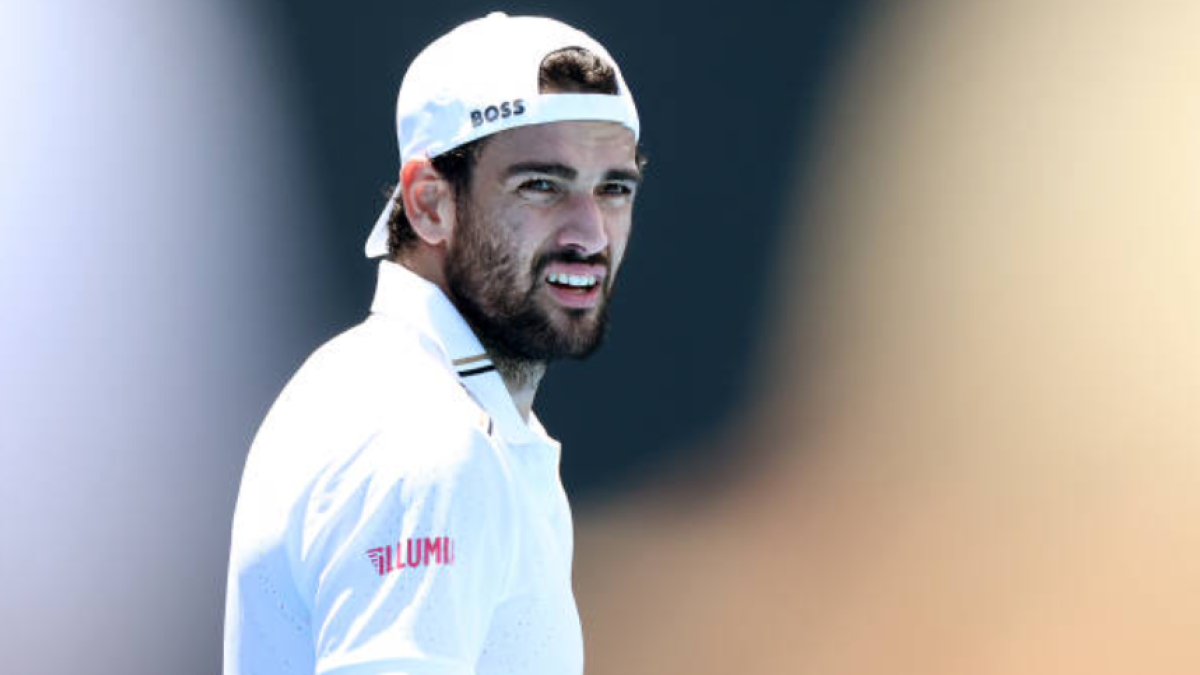 Matteo Berrettini. Photo: Getty