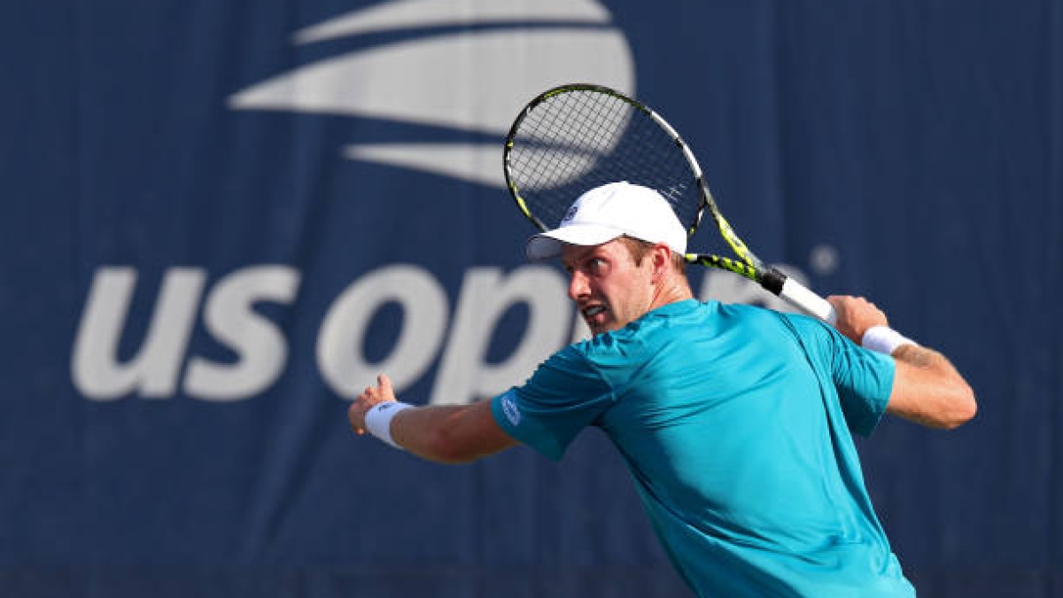 Botic Van De Zandschulp en el US Open 2024. Foto: Getty