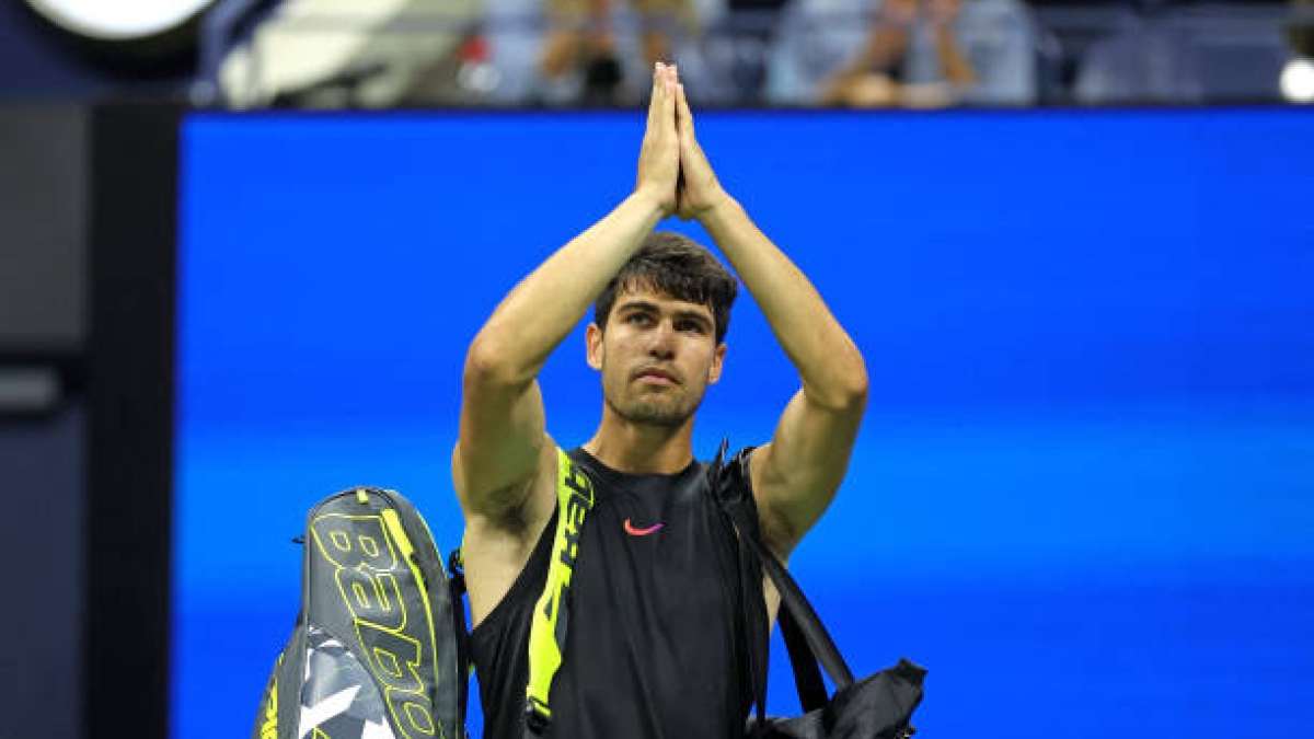 Carlos Alcaraz, reasons and solutions to what happened at the US Open 2024. Photo: gettyimages