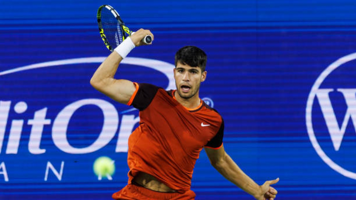 Carlos Alcaraz, challenge at US Open 2024. Photo: gettyimages