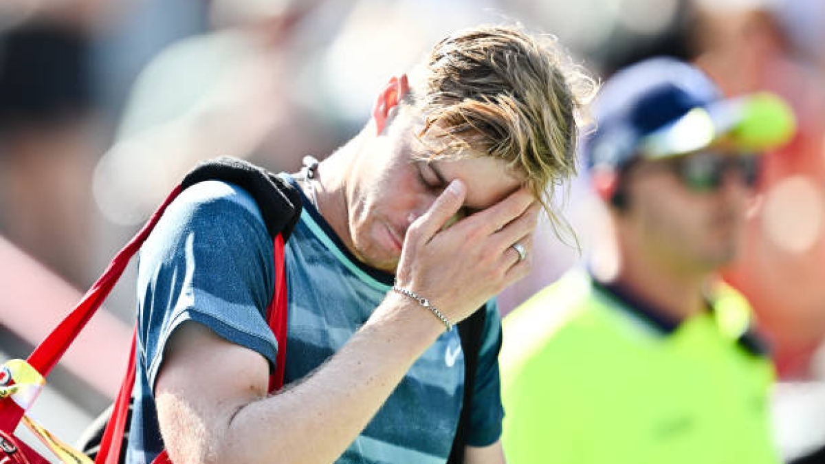 Shapovalov, harmed by chair umpire. Photo: gettyimages