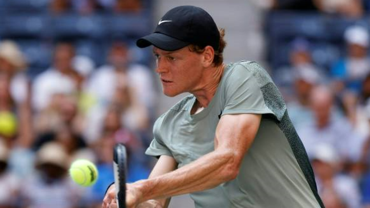 Jannik Sinner en el US Open 2024. Foto: getty