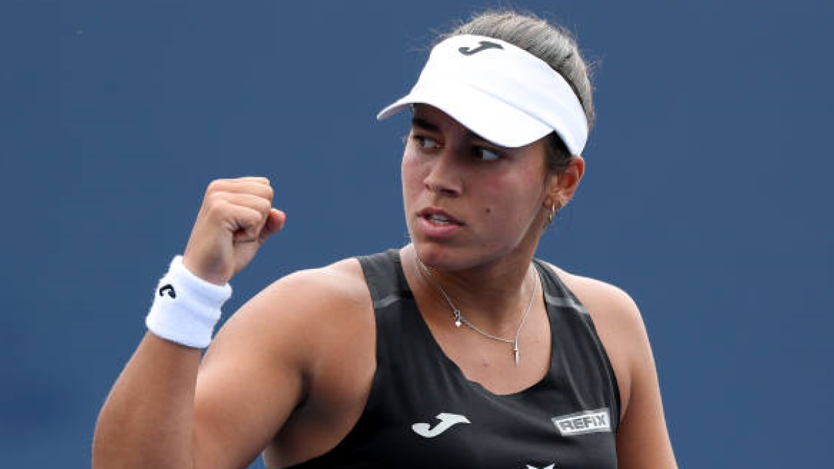 Jessica Bouzas at the US Open 2024. Photo: Getty