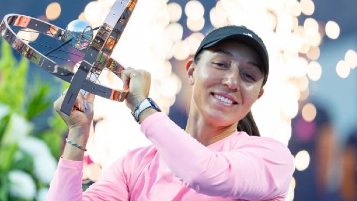 Jessica Pegula, ganadora del WTA Toronto 2024. Foto: Getty