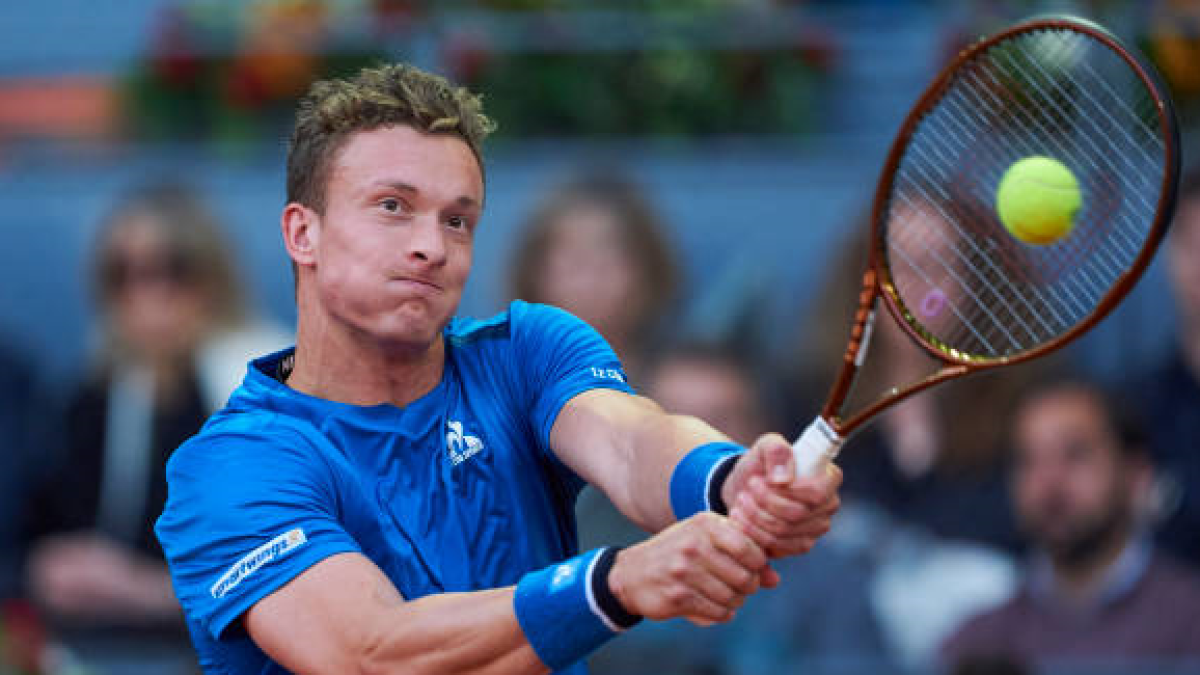 Jiri Lehecka en el Mutua Madrid Open 2024. Foto: getty