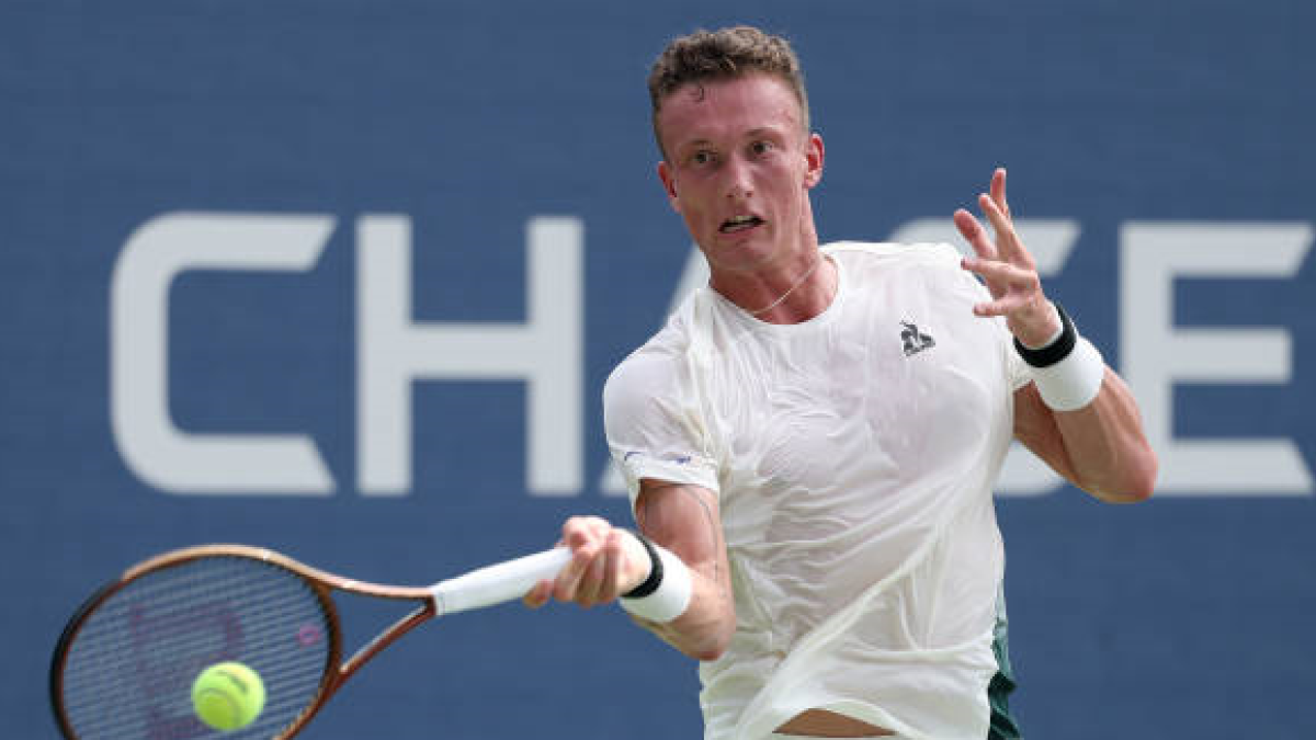 Jiri Lehecka at the US Open 2024. Photo: Getty