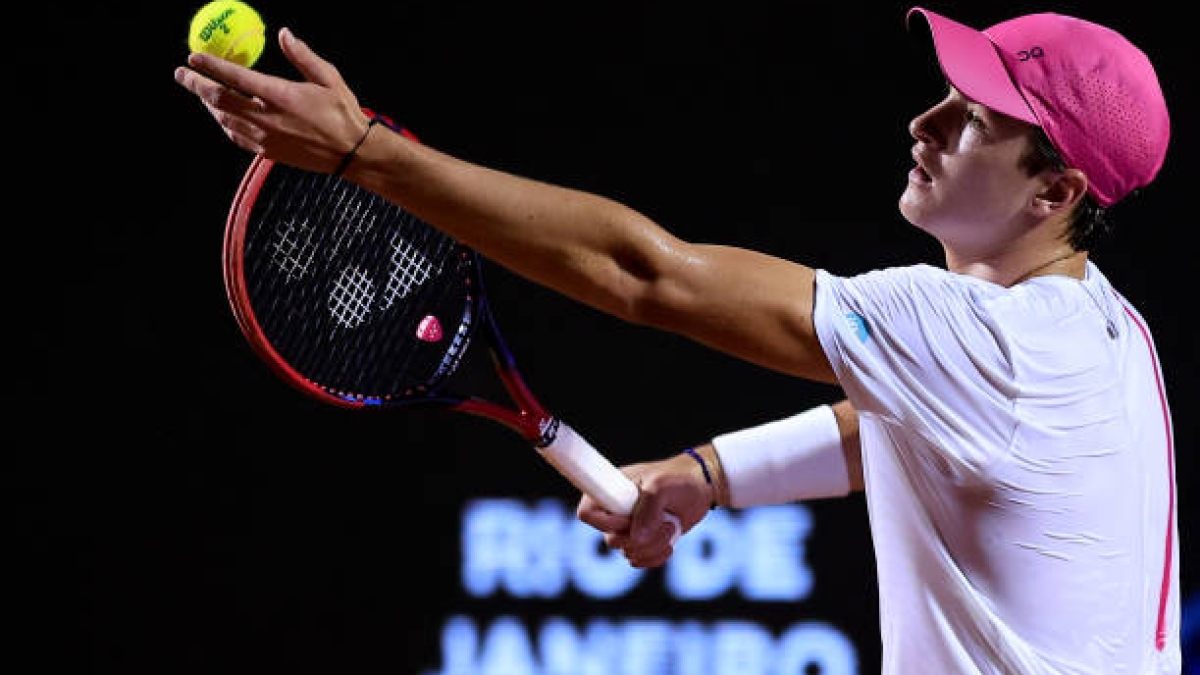 Joao Fonseca, one victory away from the main draw of the US Open 2024. Photo: Getty