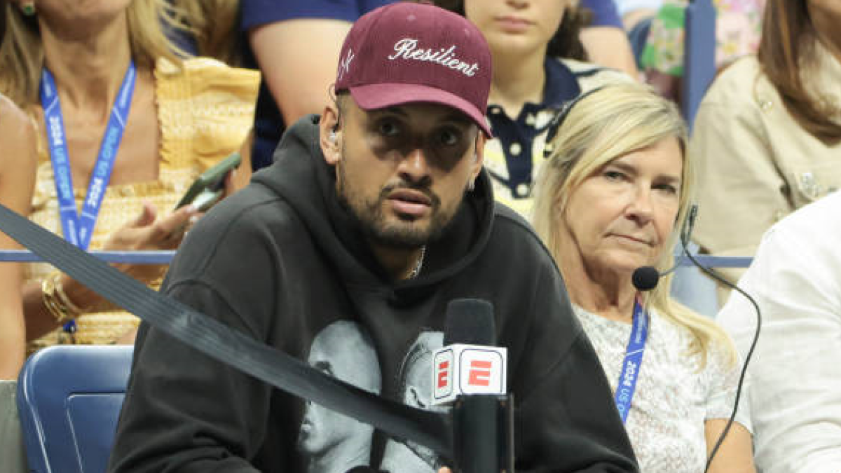 Nick Kyrgios at the US Open 2024. Photo: getty