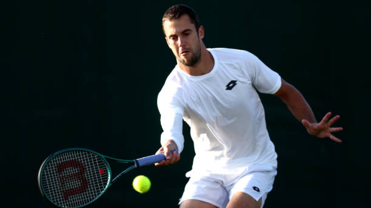 Laslo Djere at the US Open 2024. Photo: Getty