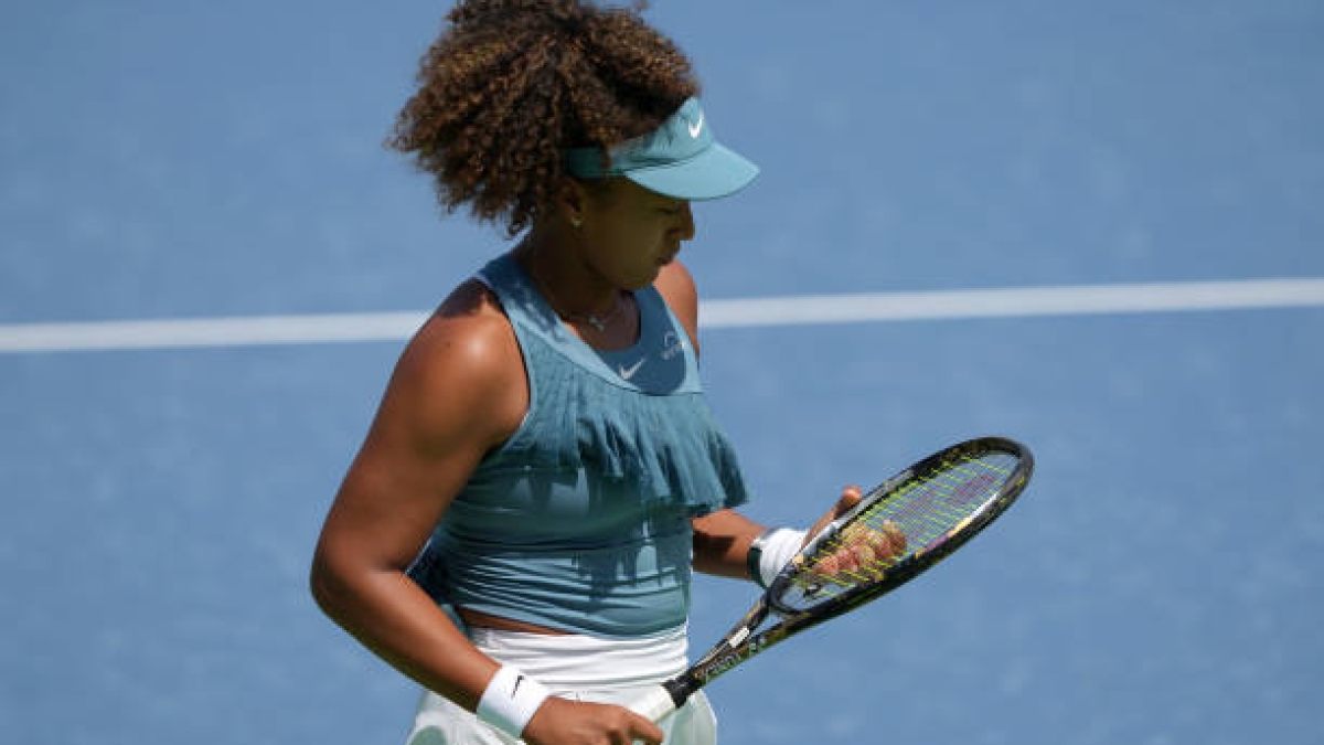 Naomi Osaka, eliminada del WTA Cincinnati 2024. Foto: Getty