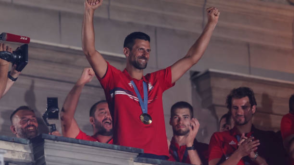 Novak Djokovic and his reception in Serbia. Photo: Getty