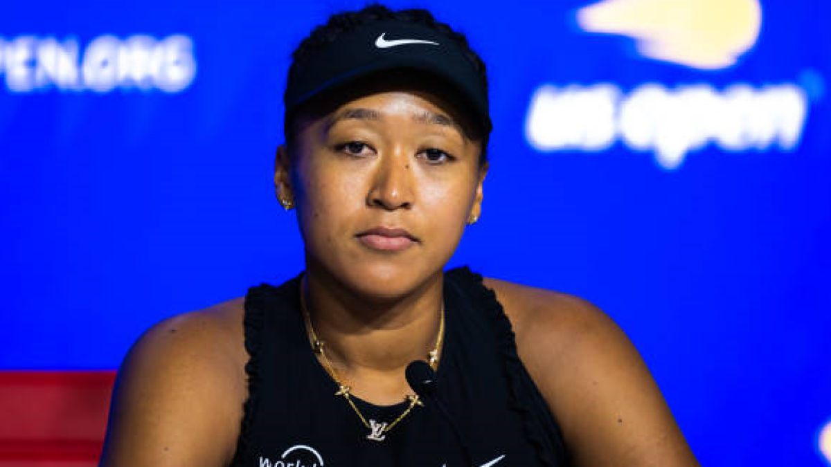 Naomi Osaka at the US Open 2024. Photo: Getty
