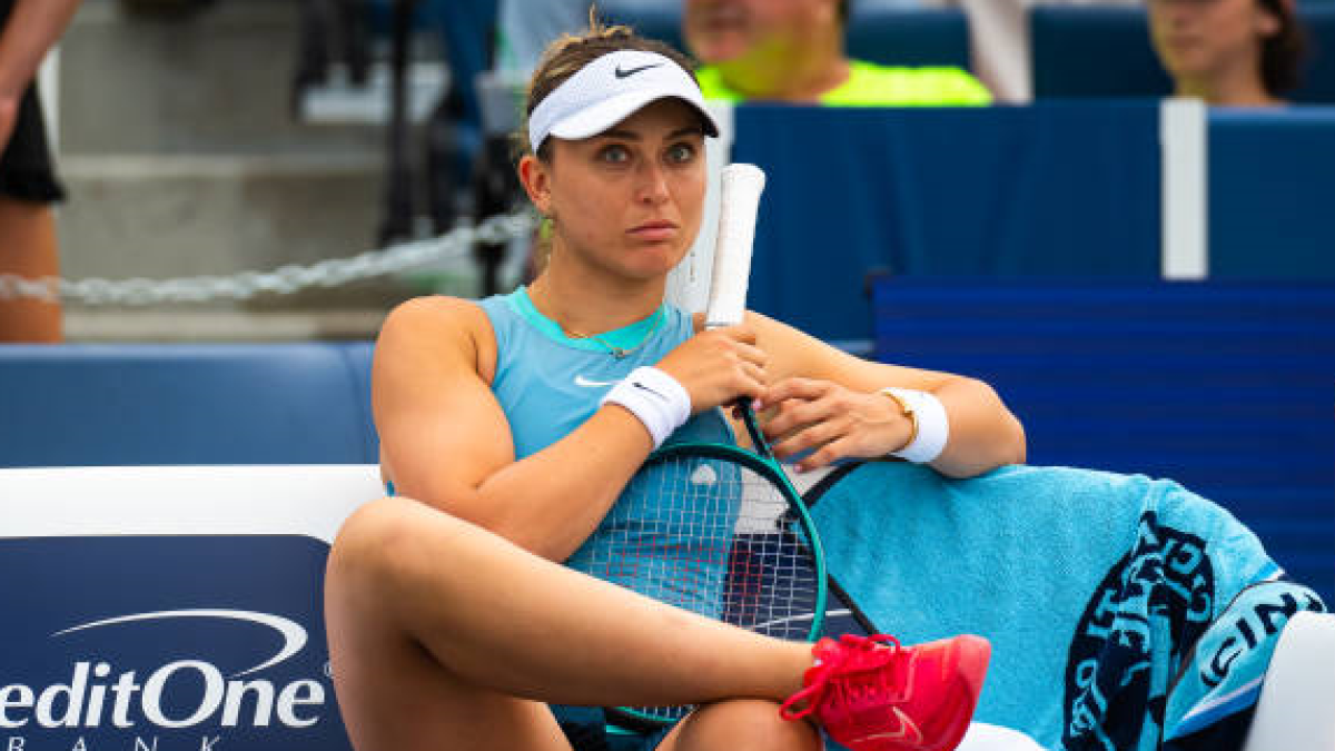 Paula Badosa en Cincinnati 2024. Foto: getty