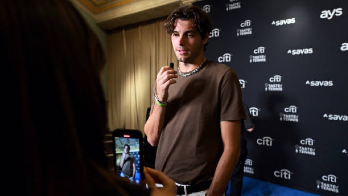 Taylor Fritz talks about different doping cases in tennis. Photo: Getty