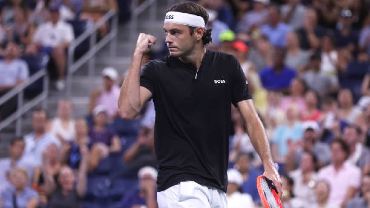 Taylor Fritz avanza en el US Open 2024. Foto: Getty