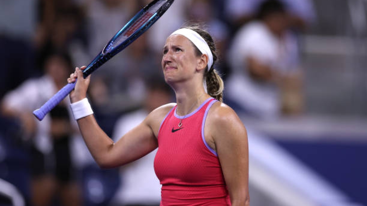 Victoria Azarenka en el US Open 2024. Foto: Getty