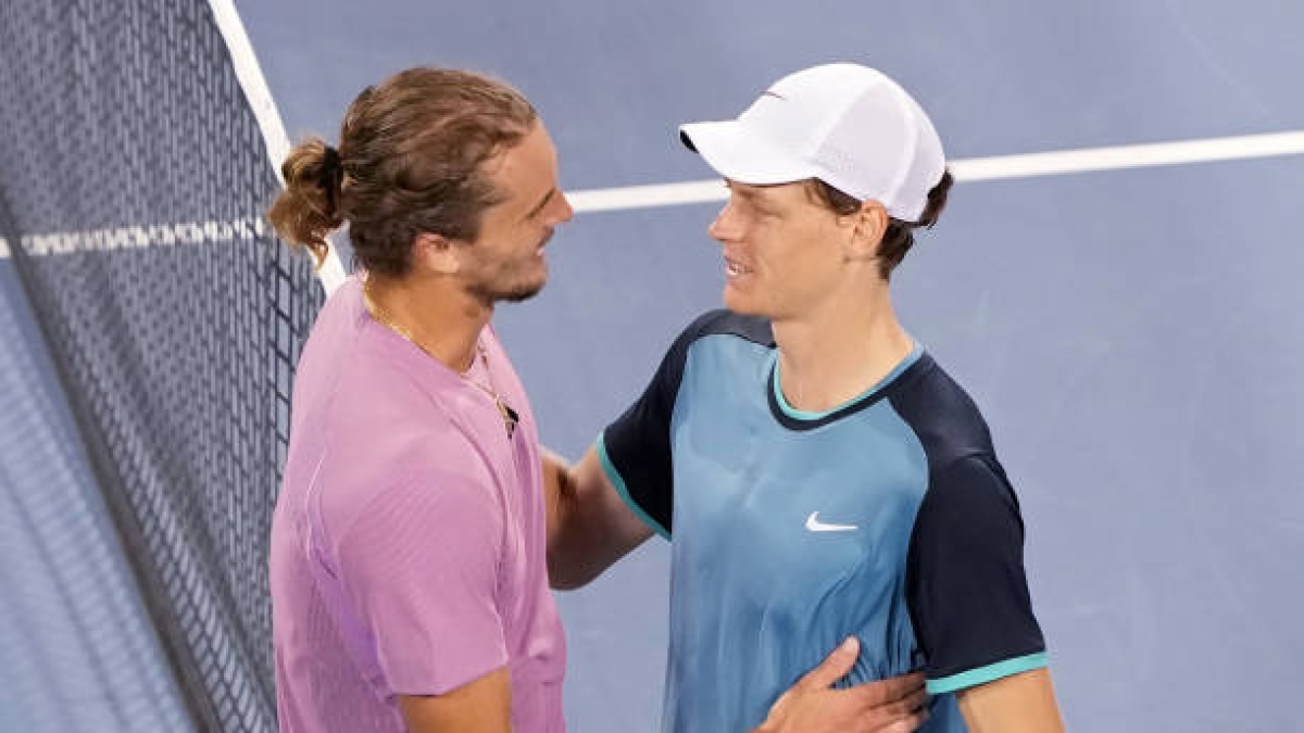 Alexander Zverev, extrañado con el caso Sinner. Foto: gettyimages