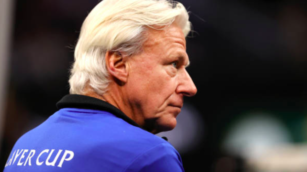 Björn Borg bids farewell as captain of the Laver Cup. Source: Getty