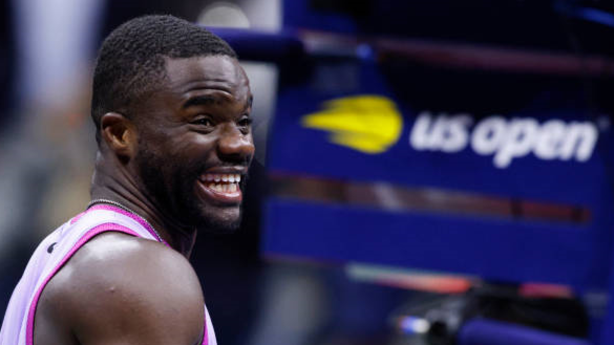 Frances Tiafoe at the US Open 2024. Photo: Getty.