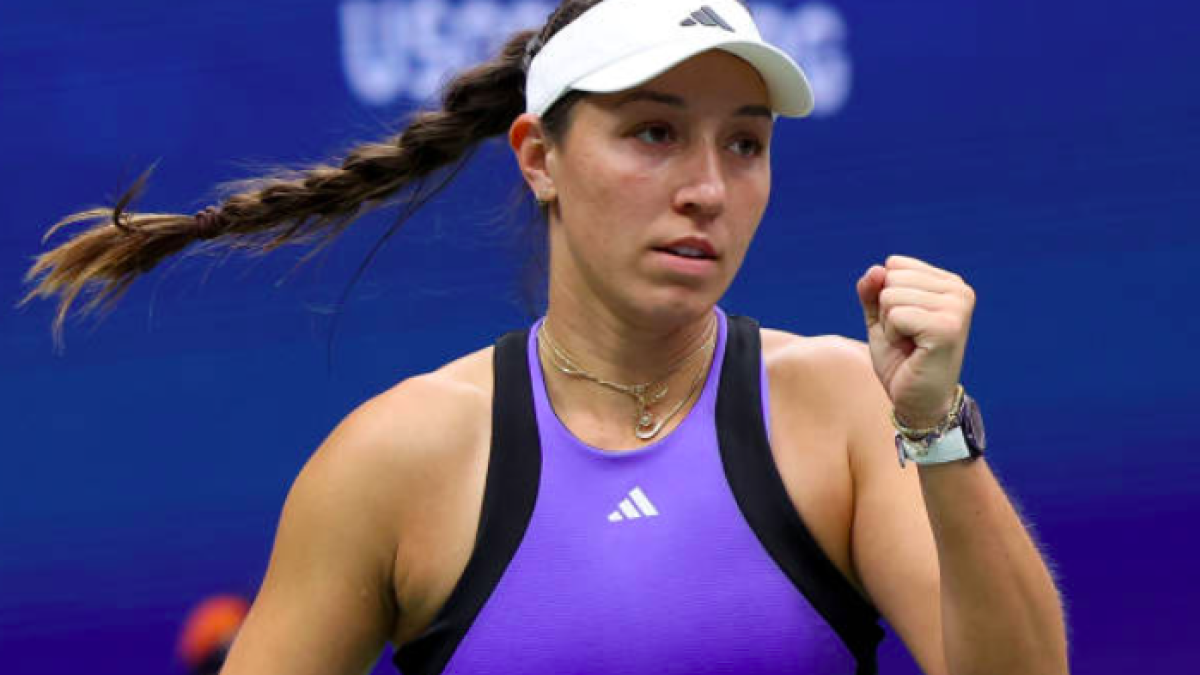 Jessica Pegula advances to her first Grand Slam semifinal. Source: Getty