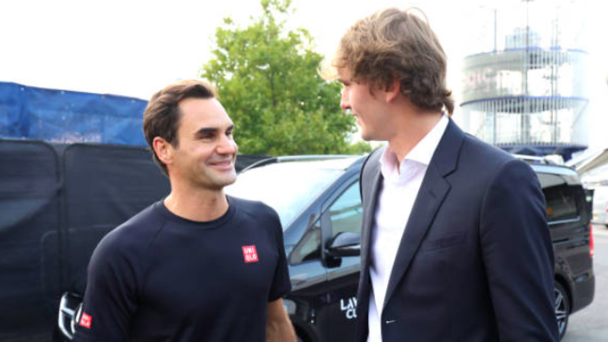 Roger Federer analiza qué le falta a Zverev para ganar un Grand Slam. Fuente: Getty