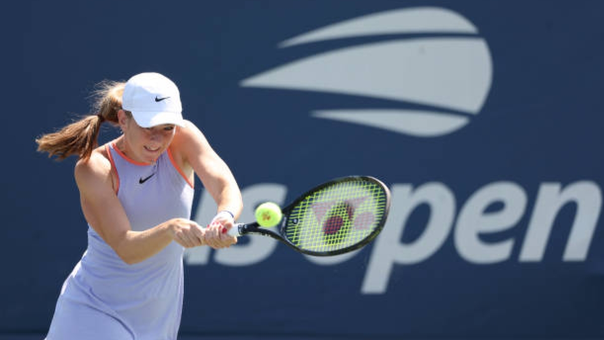 Mika Stojsavljevic, finalist at US Open 2024. Photo: Getty Images.