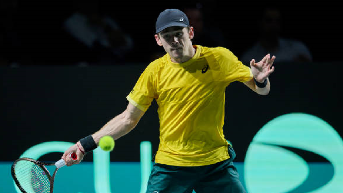 Alex de Miñaur Copa Davis 2023. Foto: getty
