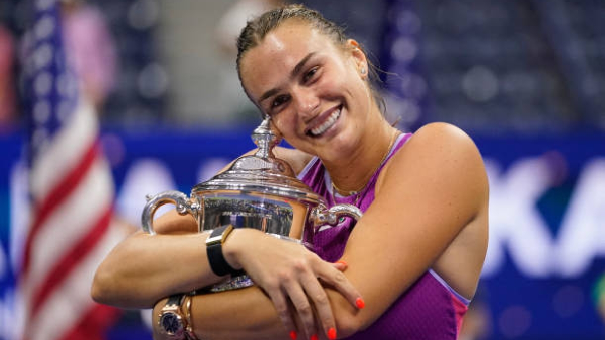 Aryna Sabalenka, campeona del US Open 2024. Foto: Getty