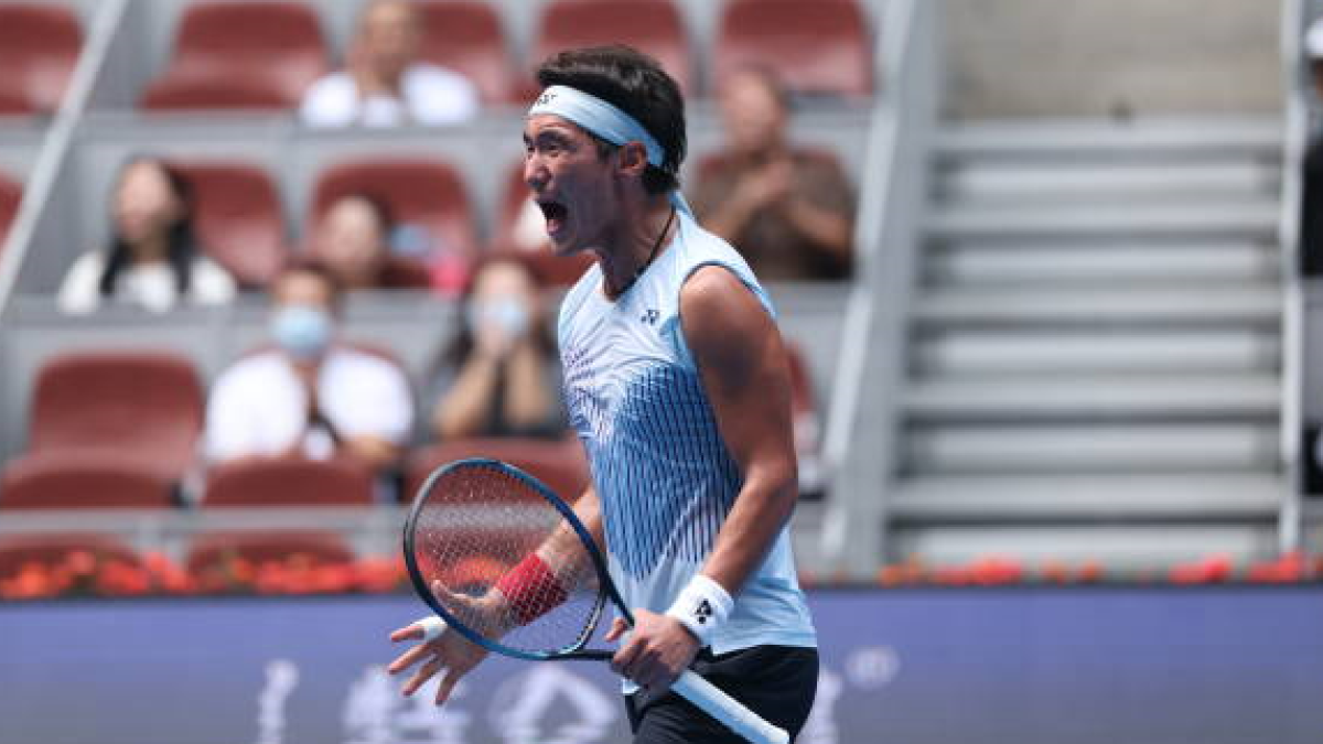 Bu Yunchaokete in the ATP Beijing 2024. Photo: Getty