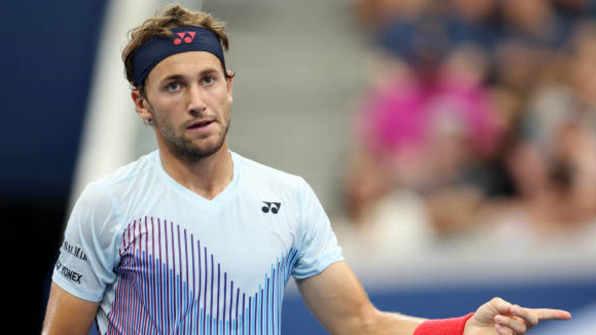 Casper Ruud at the US Open 2024. Photo: Getty