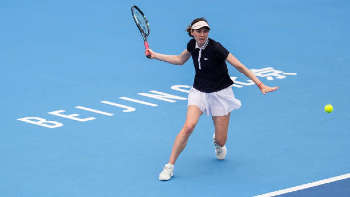 Cristina Bucsa at the ATP Beijing 2024. Photo: Getty
