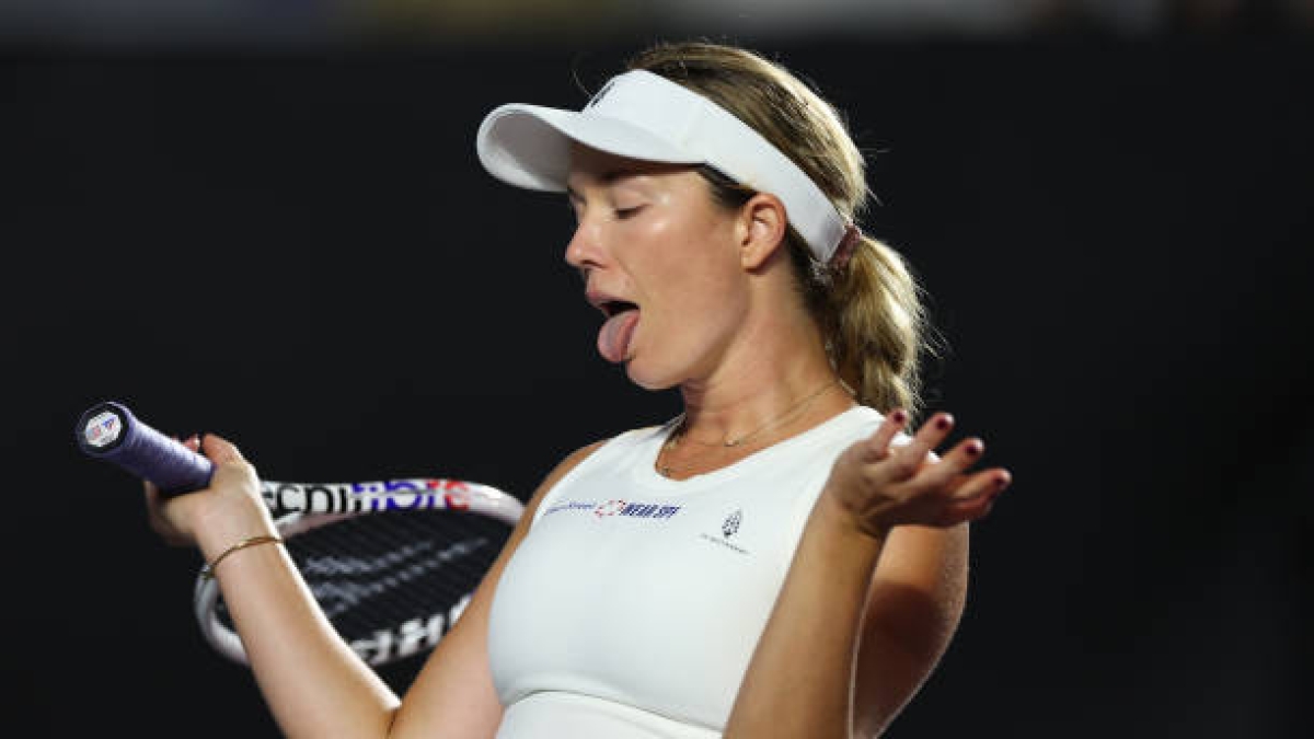 Danielle Collins, en 2024. Foto: gettyimages