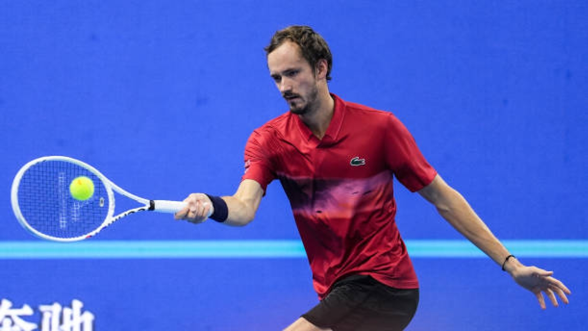 Daniil Medvedev, en Pekín. Foto: gettyimages