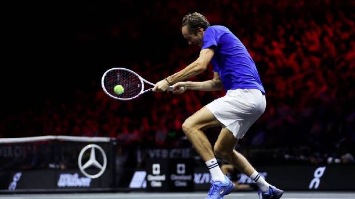 Daniil Medvedev, en Laver Cup 2024. Foto: gettyimages